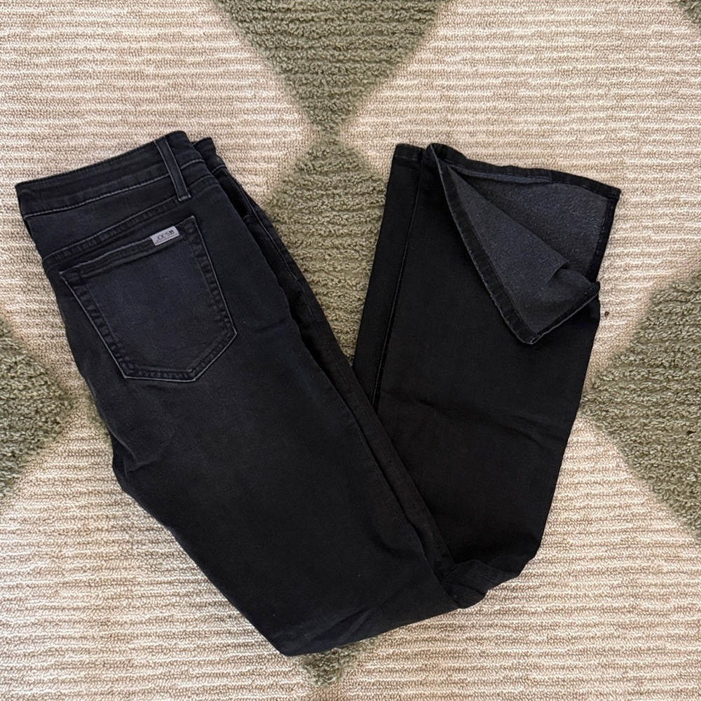 Joe's Jeans Women's Black Boot Cut Split Hem Jeans